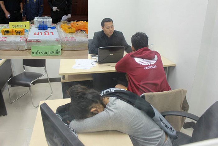 Bangkok Post - Couple caught, 500,000 speed pills hidden in barn