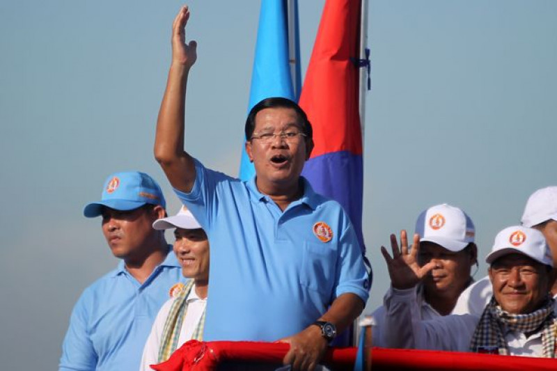 Hun San Bangkok Post - Hun Sen: Polls don't need international recognition