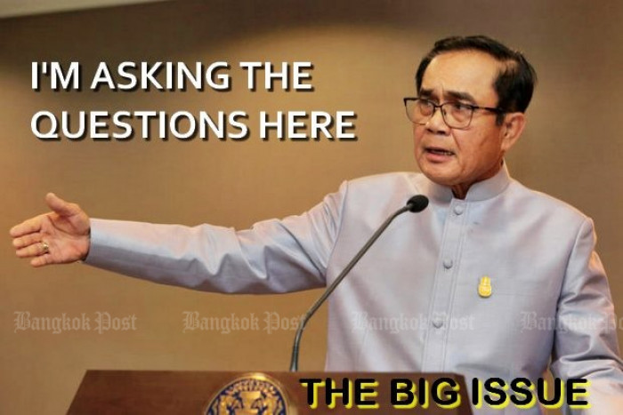 Bangkok Post I M Asking The Questions Here