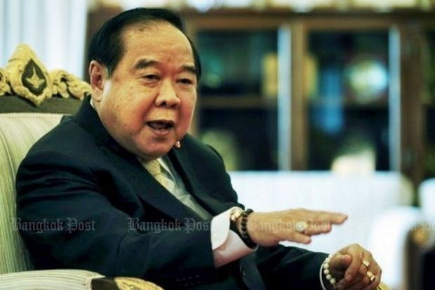 Champagne corks pop in Prawit home