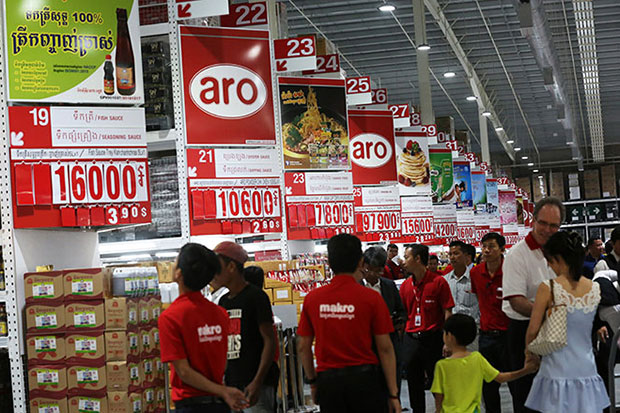 Cash and carry Makro ready for business in Phnom Penh