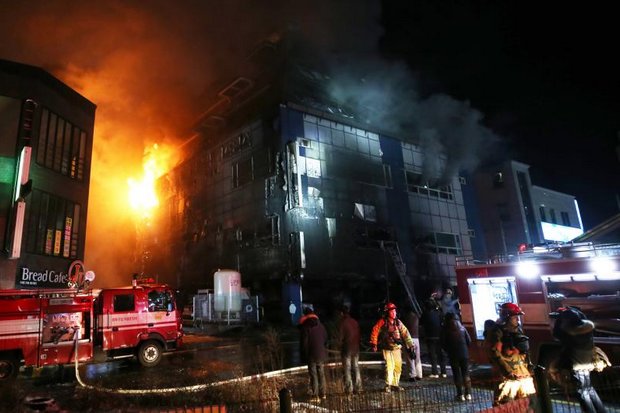 Korea fire kills 29, with 29 injured