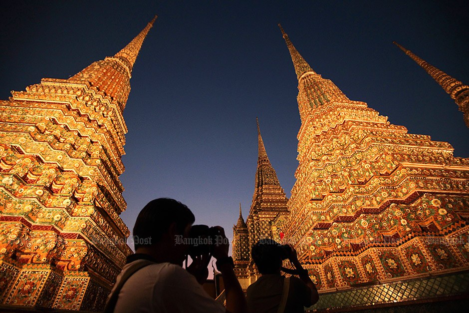 Top attraction: Wat Pho is ranked as the No.1 landmark in Thailand in this year's TripAdvisor's rankings. The temple will celebrate the 230th anniversary of King Rama I's famous restoration of the site next month. Photo: Patipat Janthong