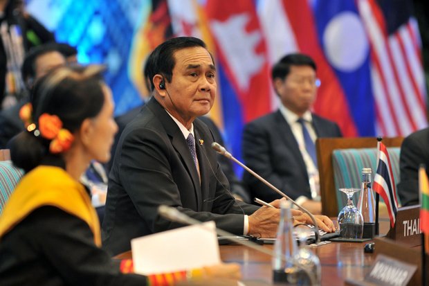 Prime Minister Prayut Chan-o-cha at the 31st Asean Summit in Manila in mid-November. Thailand will spend much of the year preparing to take over as chairman of Asean from Singapore in 2019. (Photo courtesy Ministry of Foreign Affairs)