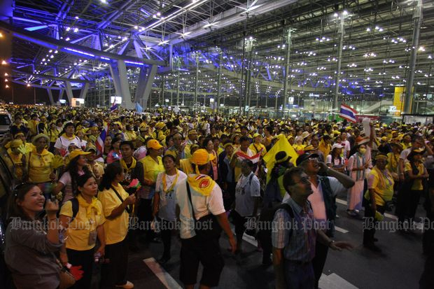 13 yellow shirts face bankruptcy over airport siege