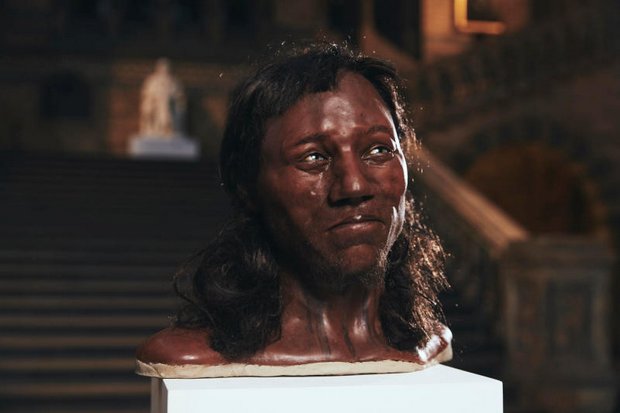 Britain's Cheddar Man: dark, blue-eyed, 10,000 years old