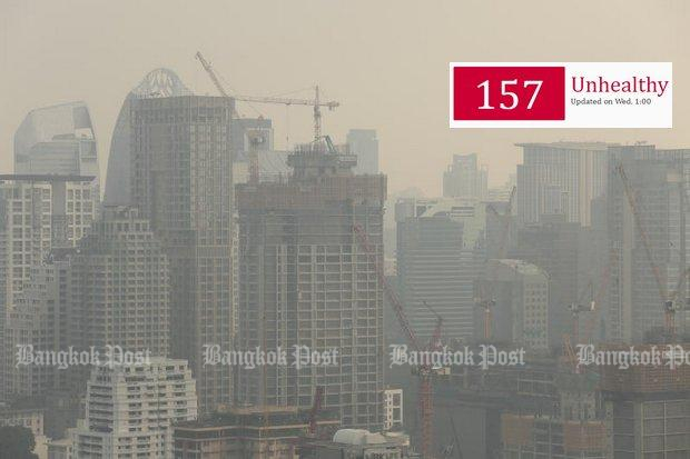 Harmful pollution levels persist across Bangkok, but Prime Minister Prayut Chan-o-cha says he has called in artificial rain makers to solve the problem.