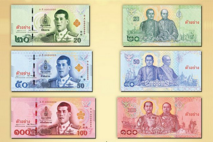 First New Banknotes Featuring King Out On Chakri Day Banknotes Featuring King Out On Chakri Day