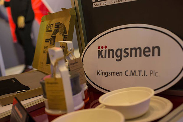 Kingsmen CMTI Plc shows product at SF world cinema at the CentralWorld shopping centre on Sept 25, 2017. (Photo from @kingsmencmtiplc Facebook account)