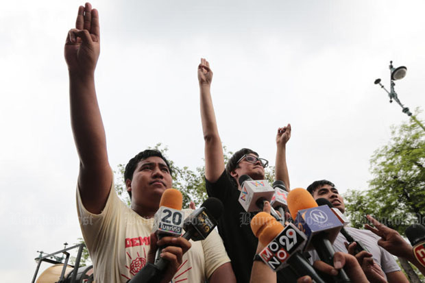 Protest leaders arrested as democracy rally ends peacefully