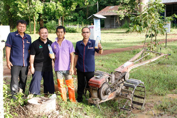 Natural diesel substitute tested in Nakhon Phanom