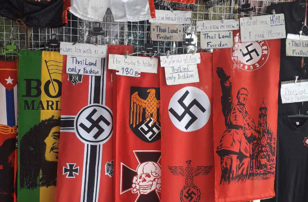 French tourist shocked by Nazi gear in Pattaya