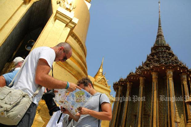 Tourists, recently.