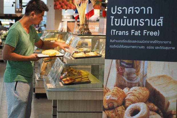 Hypermarket chain Tesco Lotus claims to a frontrunner when it announced all its bakery products would be free of trans fat in June. (Photo supplied by Tesco Lotus)