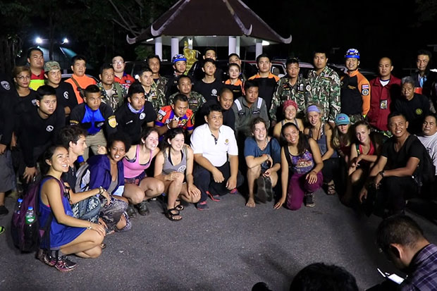 Lost exchange students rescued from jungle in Chiang Mai