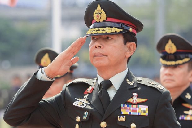 The key appointment in Military Reshuffle 2018 was Gen Apirat Kongsompong as commander of the Royal Thai Army through 2020. The son of a 1991 coup leader, Gen Apirat is a trusted loyalist of the current military leadership headed by coup leader Prime Minister Prayut Chan-o-cha. (File photo)