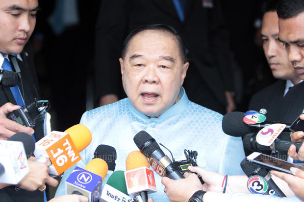 'Separatist' T-shirts came from Laos, says Prawit