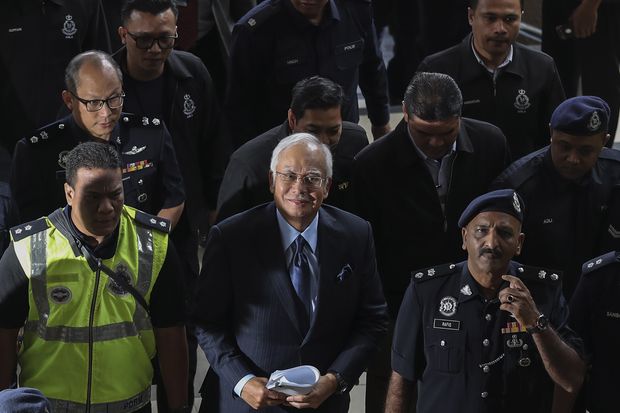 Najib faces 25 charges linked to $681m in 1MDB case