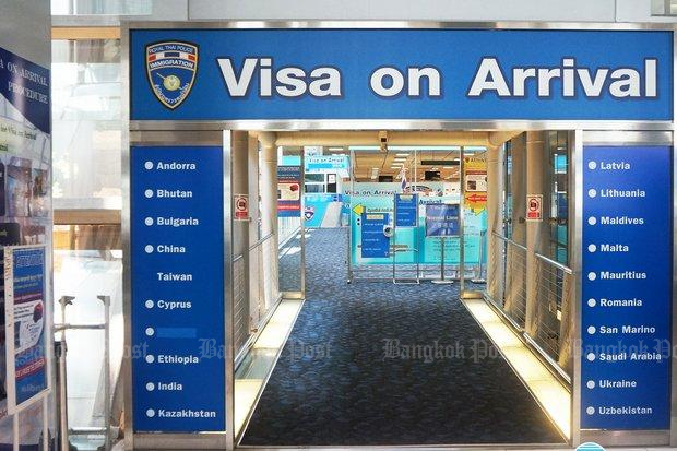 For the next two months all visitors from the 21 nations who need visas on arrival won't have to pay a baht.