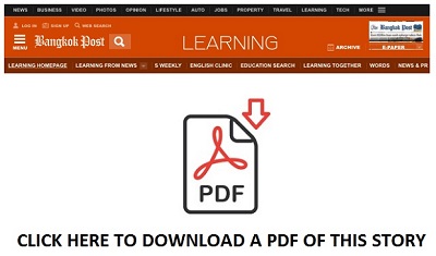 Here to stay Bangkok Post Learning - Learn English from News