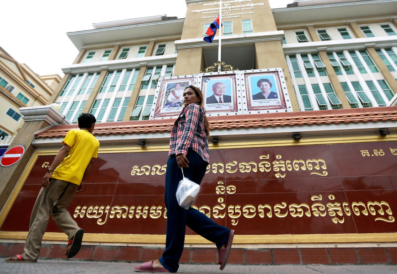 Cambodia union leaders convicted over protests