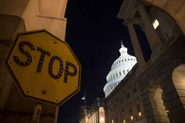 US government shutdown begins