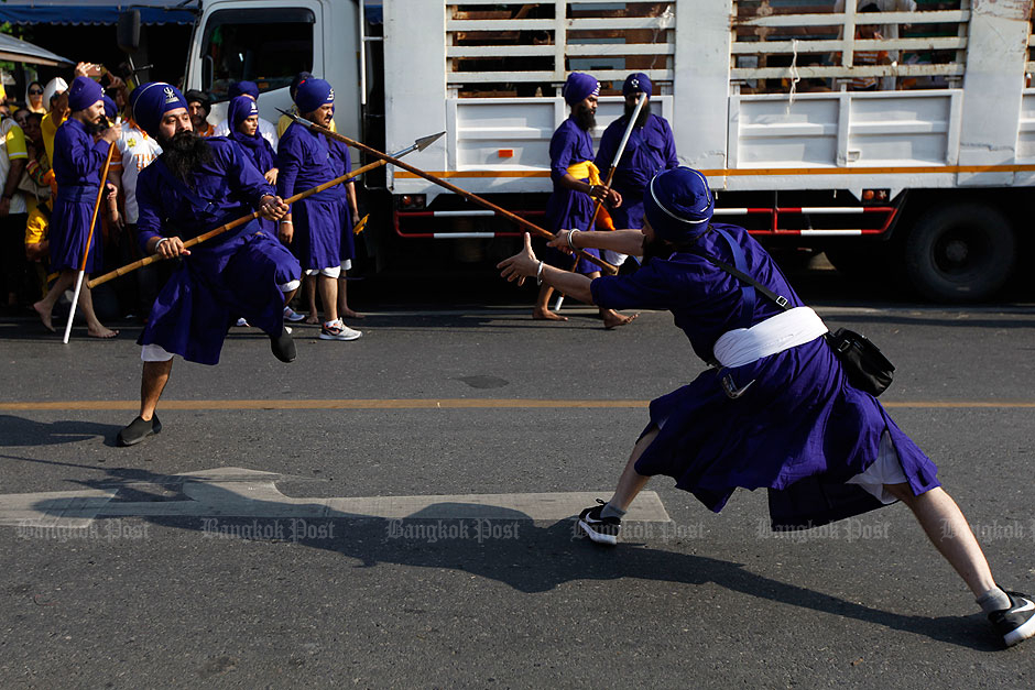 A Sikh celebration