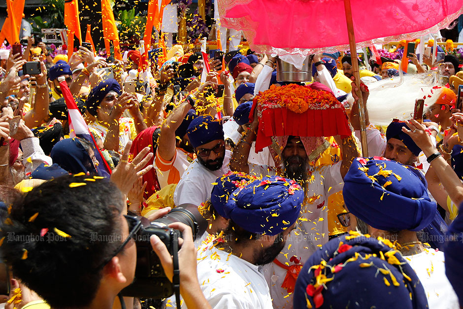 A Sikh celebration