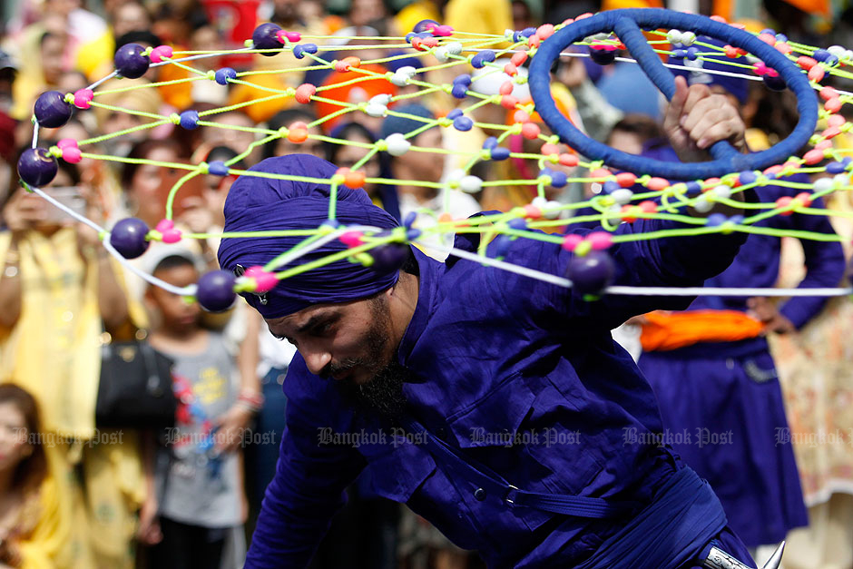 A Sikh celebration