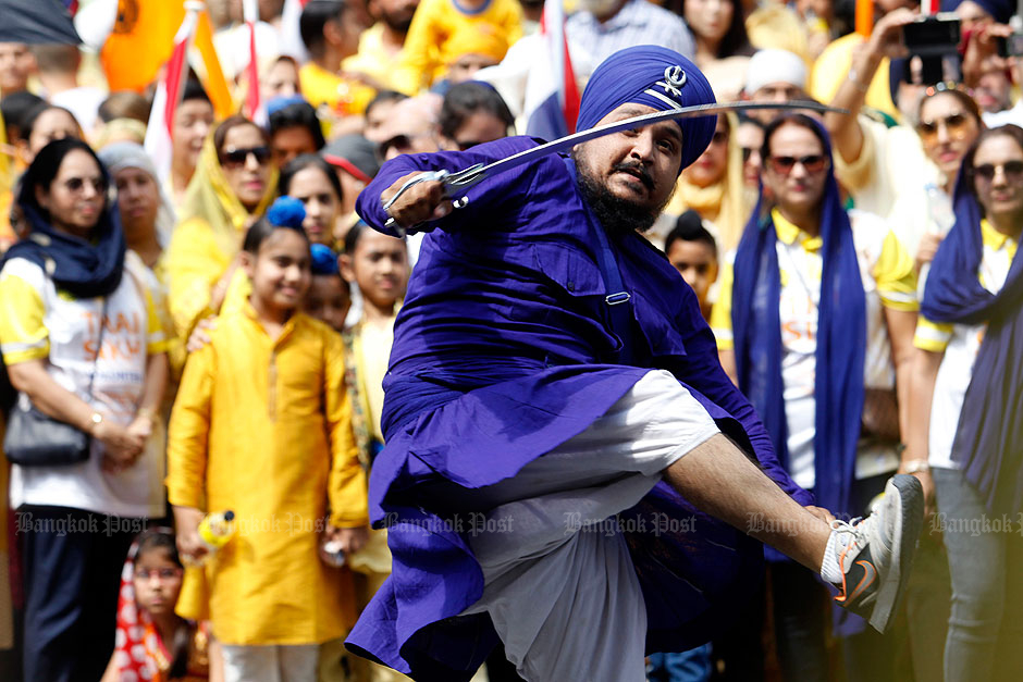 A Sikh celebration