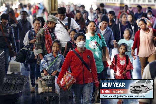 Holidaymakers flock back to Bangkok