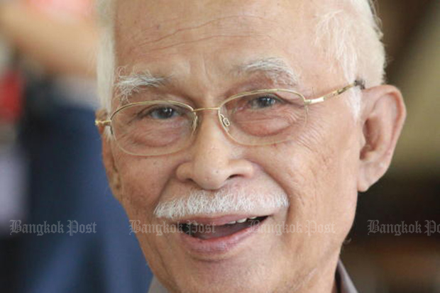 Actor and national artist Sa-ard Piempongsan died at Vajira Hospital on Sunday. (Bangkok Post photo)