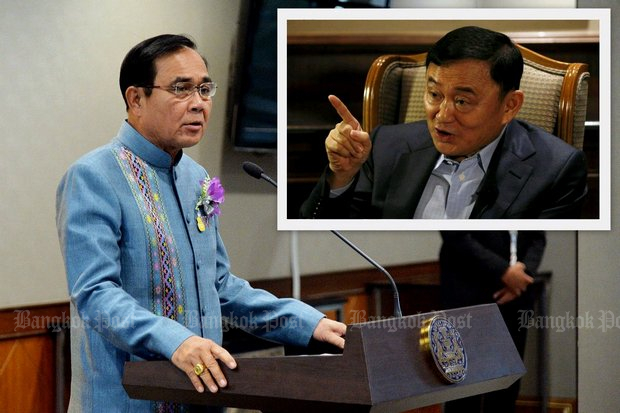 Prayut rejects call for detente with Thaksin