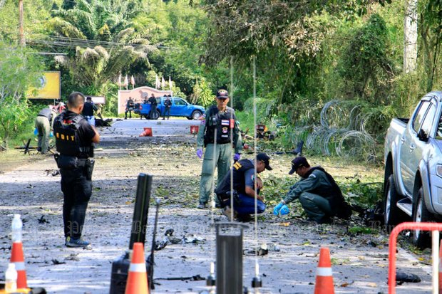 Prawit blames BRN for Songkhla bomb blast