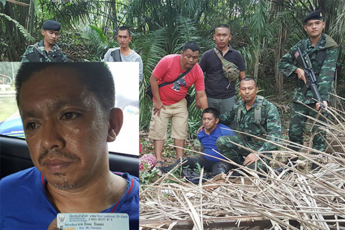 Bangkok Post - Fugitive wanted for murder of wife and in-laws captured