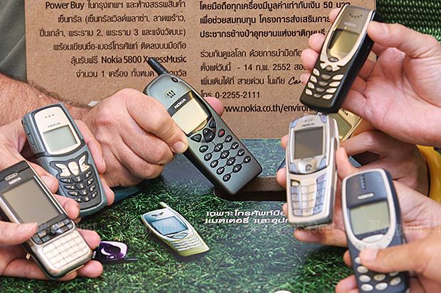 2G phones. (Bangkok Post file photo)