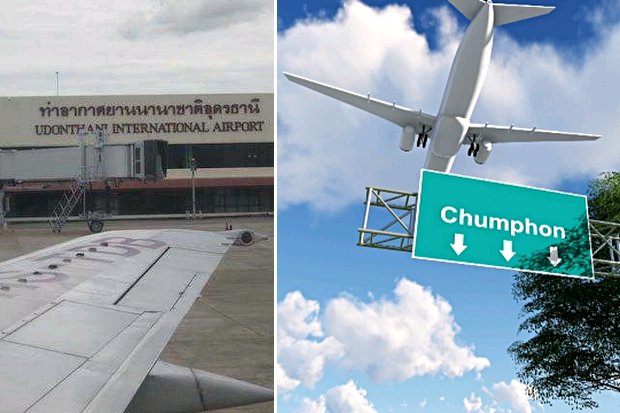 The Department of Civil Aviation is out and Airports of Thailand is in, in a management shake-up at four supposedly dismal up-country airports. (File photos)