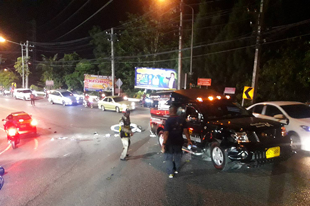 Two Russians on a motorbike killed in Patong crash