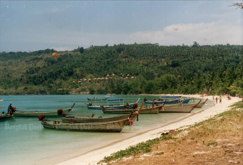 A general view of Koh Phi Phi in Krabi. (Bangkok Post file photo)