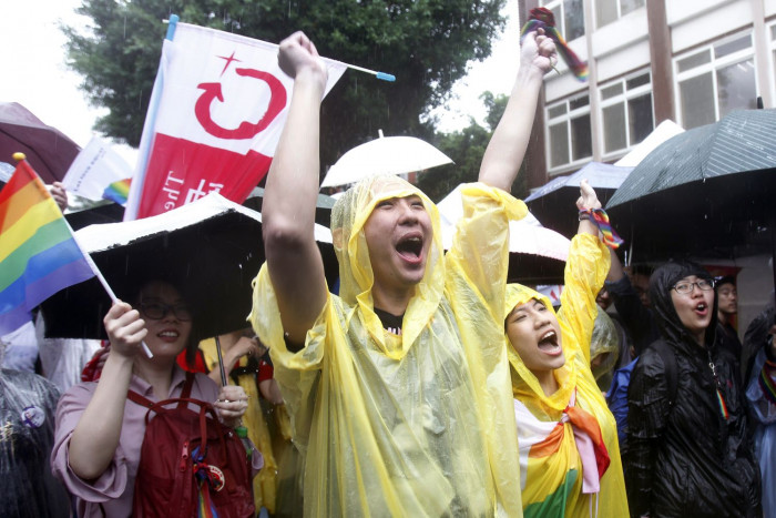 Bangkok Post - Taiwan approves same-sex marriage in first for Asia