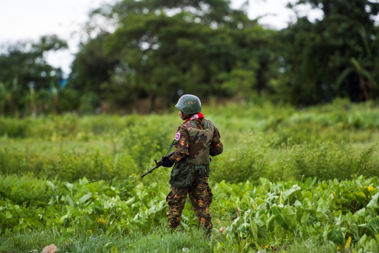 Myanmar's military has been accused by Amnesty International of 'war crimes' in Rakhine state Myanmar's military has been accused by Amnesty International of 'war crimes' in Rakhine state