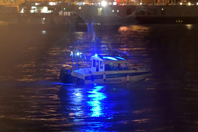 Police search for survivors after the Hungarian 'Hableany' (Mermaid) riverboat capsized after a collision on the Danube River in Budapest Police search for survivors after the Hungarian 'Hableany' (Mermaid) riverboat capsized after a collision on the Danube River in Budapest