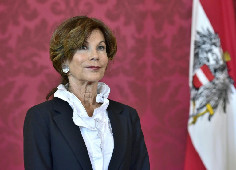 Austria gets first female chancellor as interim premier