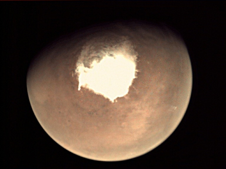 Martian methane belch melts away