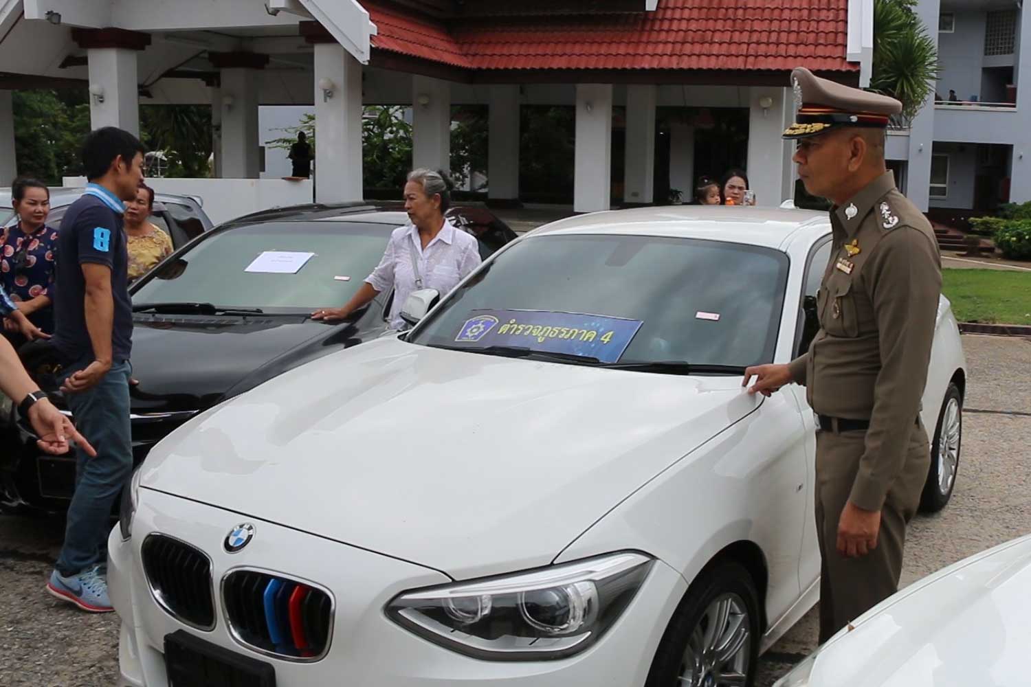 Bangkok Post - Recovered Stolen Cars Returned To Owners