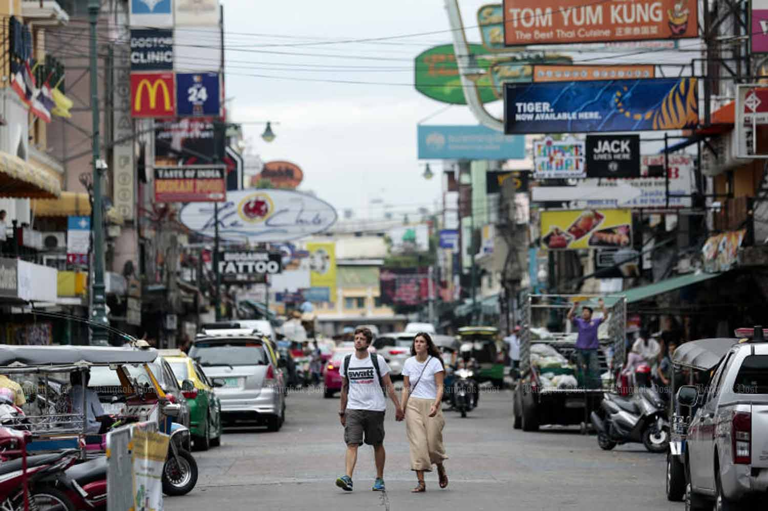 Cops crack down on Khao San crime