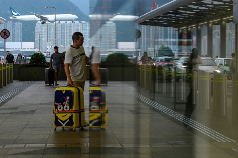 Flights art Hong Kong's airport were operating largely on schedule following two days of rallies that paralysed the global travel hub. Flights art Hong Kong's airport were operating largely on schedule following two days of rallies that paralysed the global travel hub.