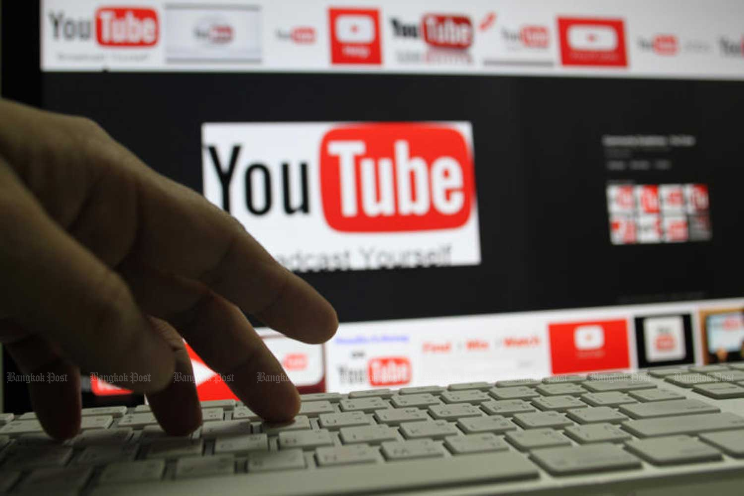 Over-the-top services like YouTube enable video streaming via the internet. (Photo by Pattanapong Hirunard)