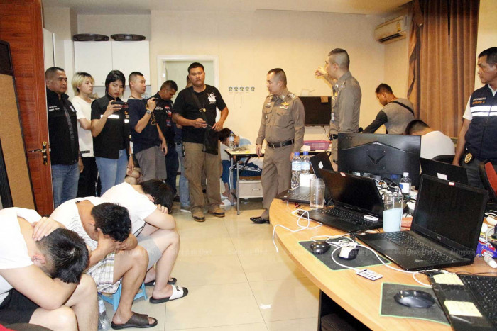 Chinese online gambling bust in Pattaya Bangkok Post Learning - Learn ...