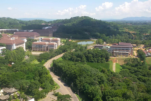 Mae Fah Luang University was included in the World University Rankings issued by the Times Higher Education for the first time - and it came out on top in Thailand. (Photo from Mae Fah Luang University Facebook account)